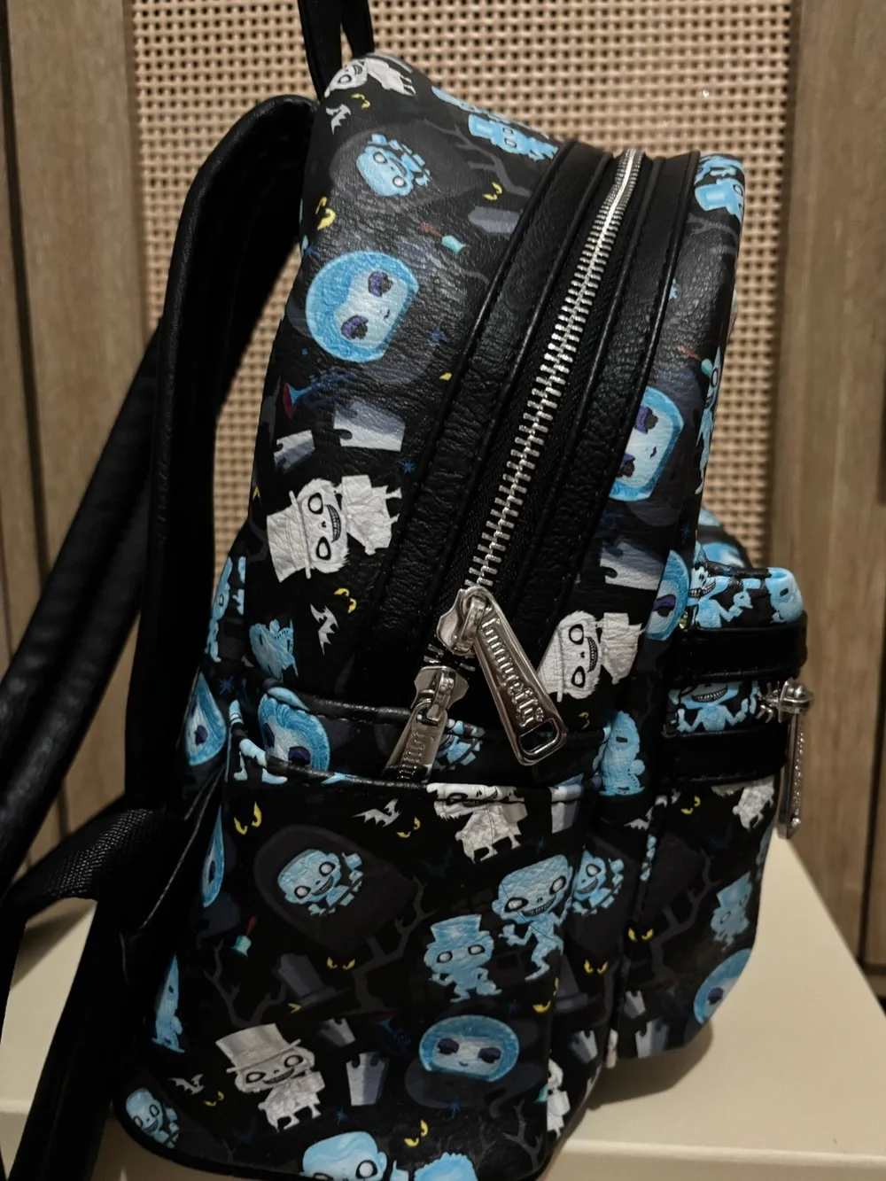 Loungefly X Disney Parks Fonko Pop Edition Haunted Mansion Mini Backpack